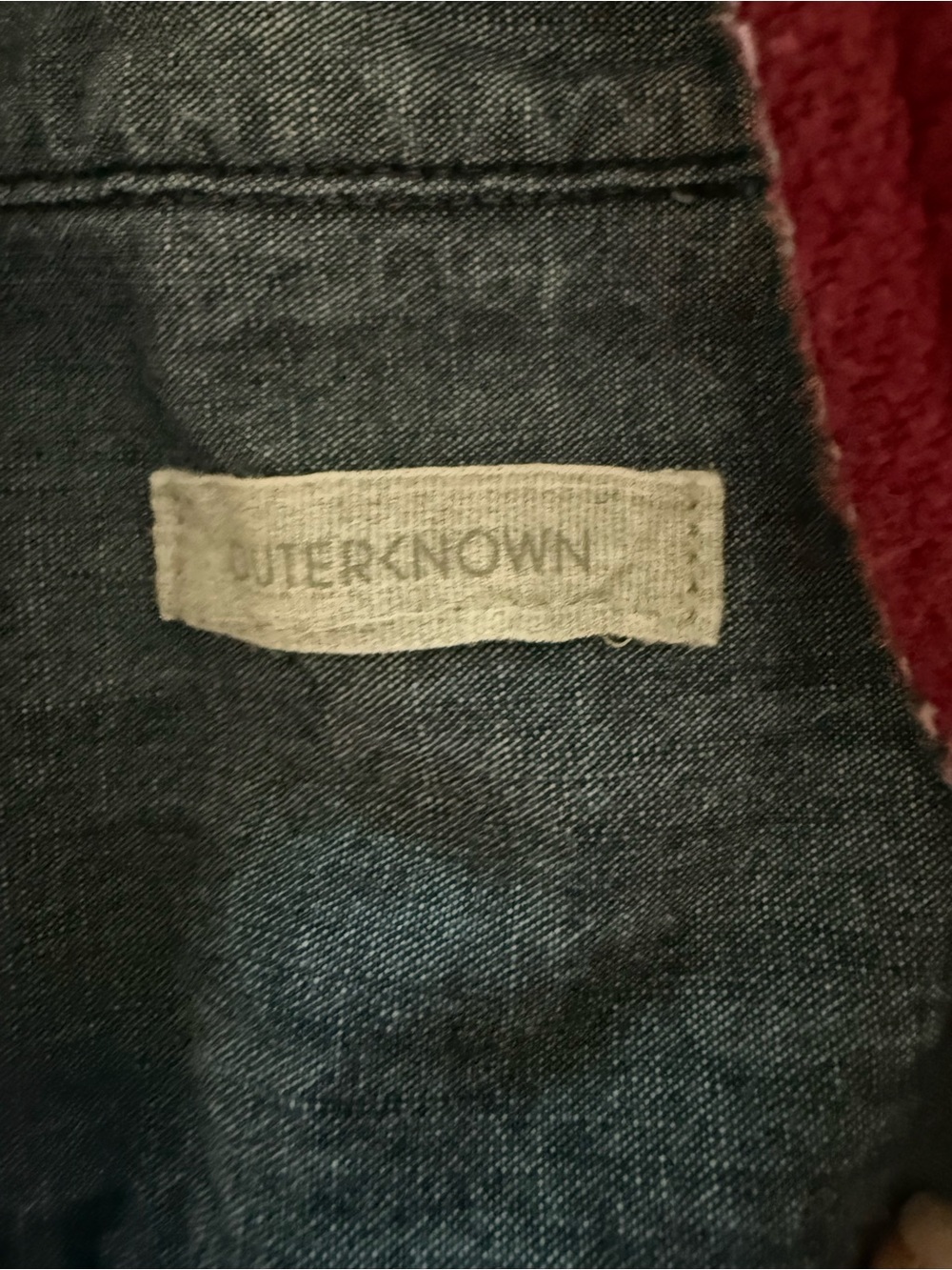 Burgundy Dark Pink OuterKnown Plaid Button-Up Shirt - Picture 3 of 7
